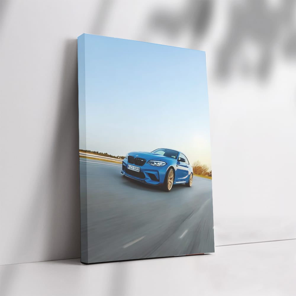 Dynamic Blue BMW M2 in Action - Ultimate Driving Machine