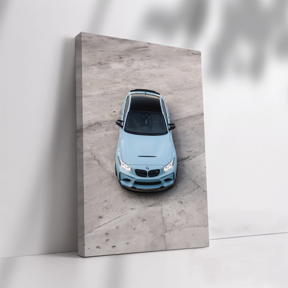 Blue BMW M2 - Compact Powerhouse for Thrill Seekers