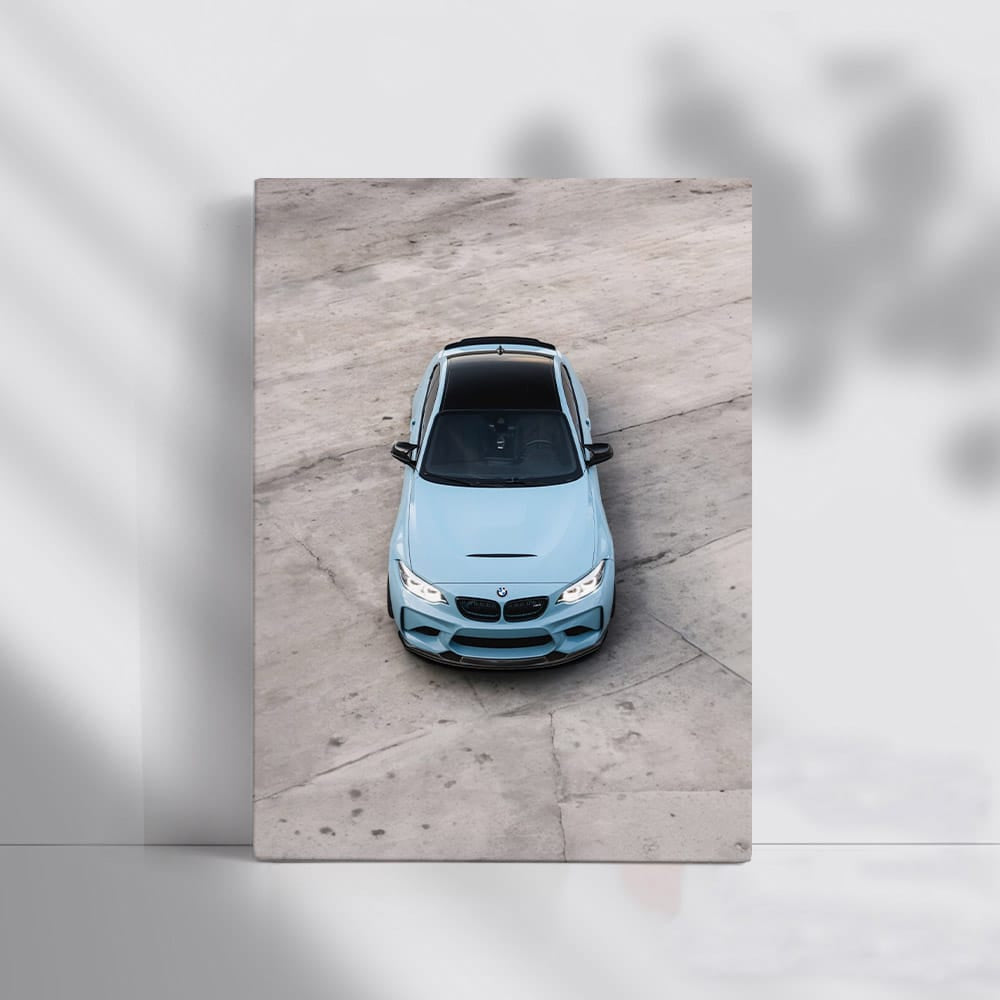 Blue BMW M2 - Compact Powerhouse for Thrill Seekers