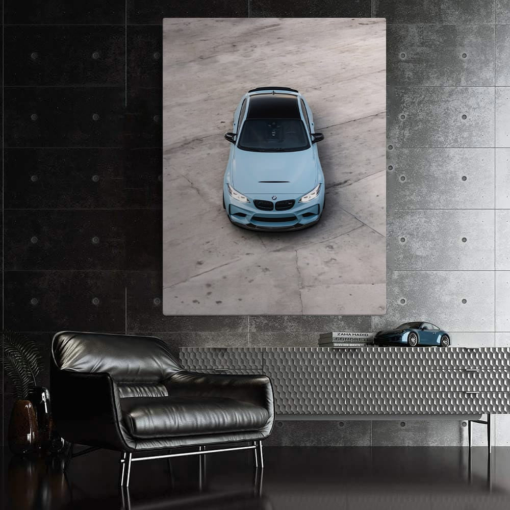 Blue BMW M2 - Compact Powerhouse for Thrill Seekers