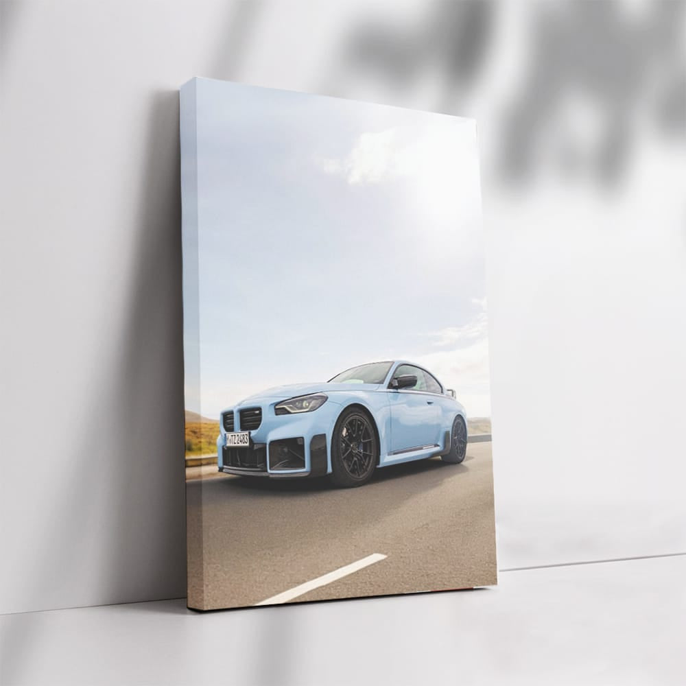 BMW M2 in Light Blue - Sleek, Sporty, and Stylish Ride