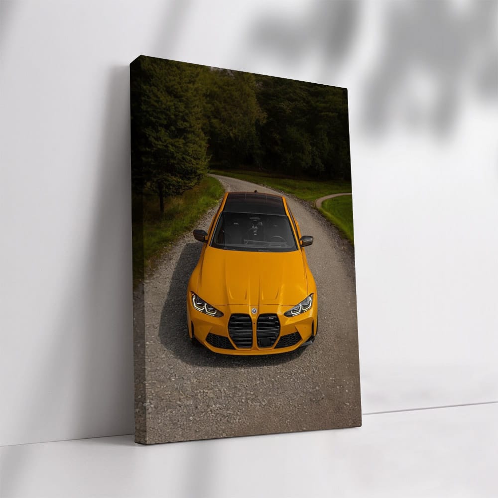 BMW M3 Competition Sedan with M xDrive in Orange - Pure Thrill