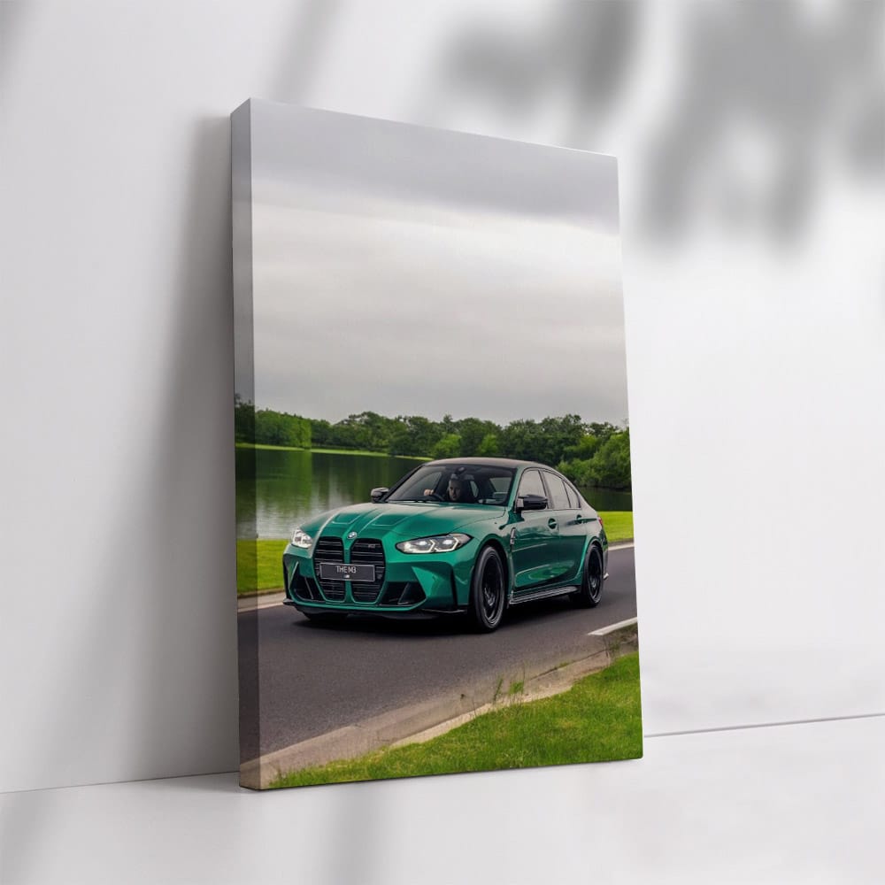 BMW M3 Sedan in Green - Stylish and Dynamic Performance