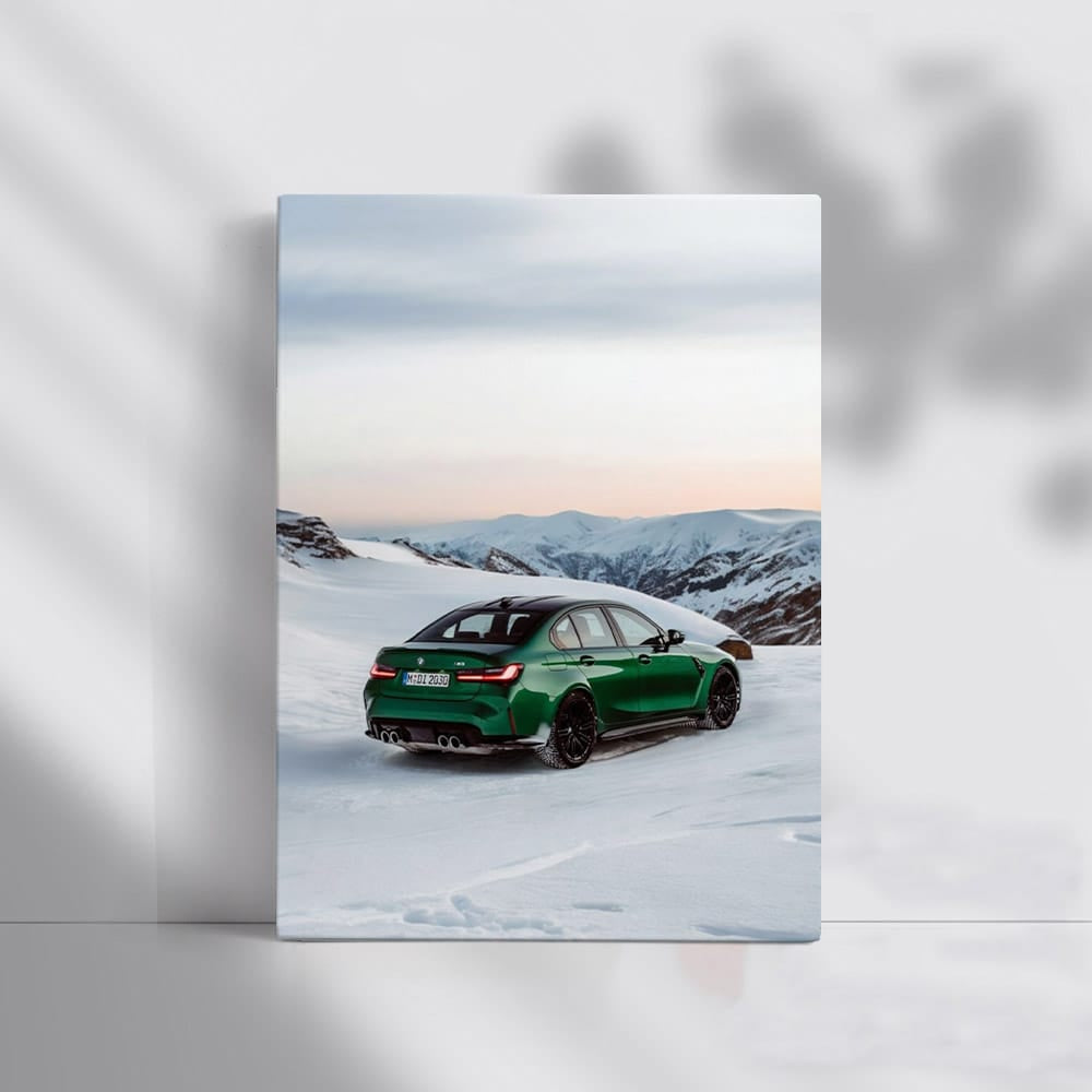 BMW M3 in Green - Bold Performance & Style