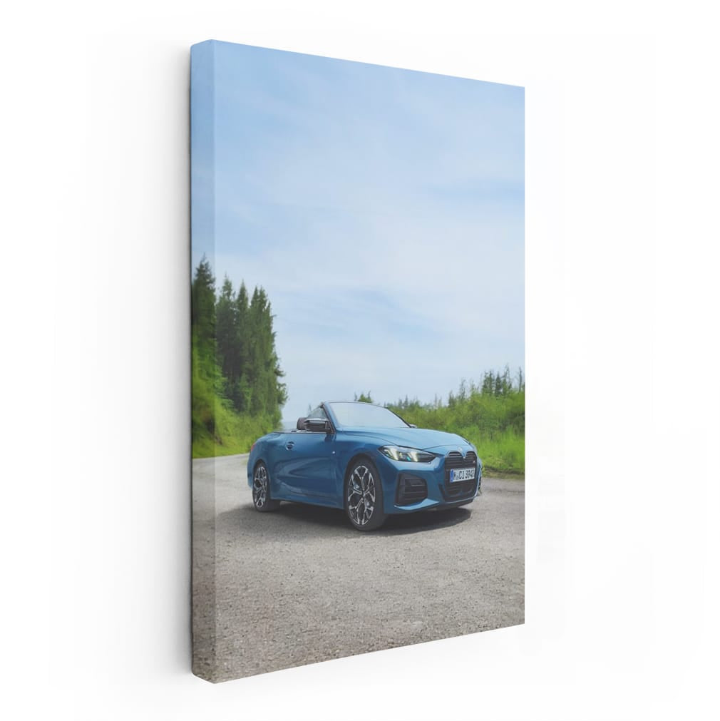 BMW M440i Blue Convertible - Sporty Elegance on Wheels