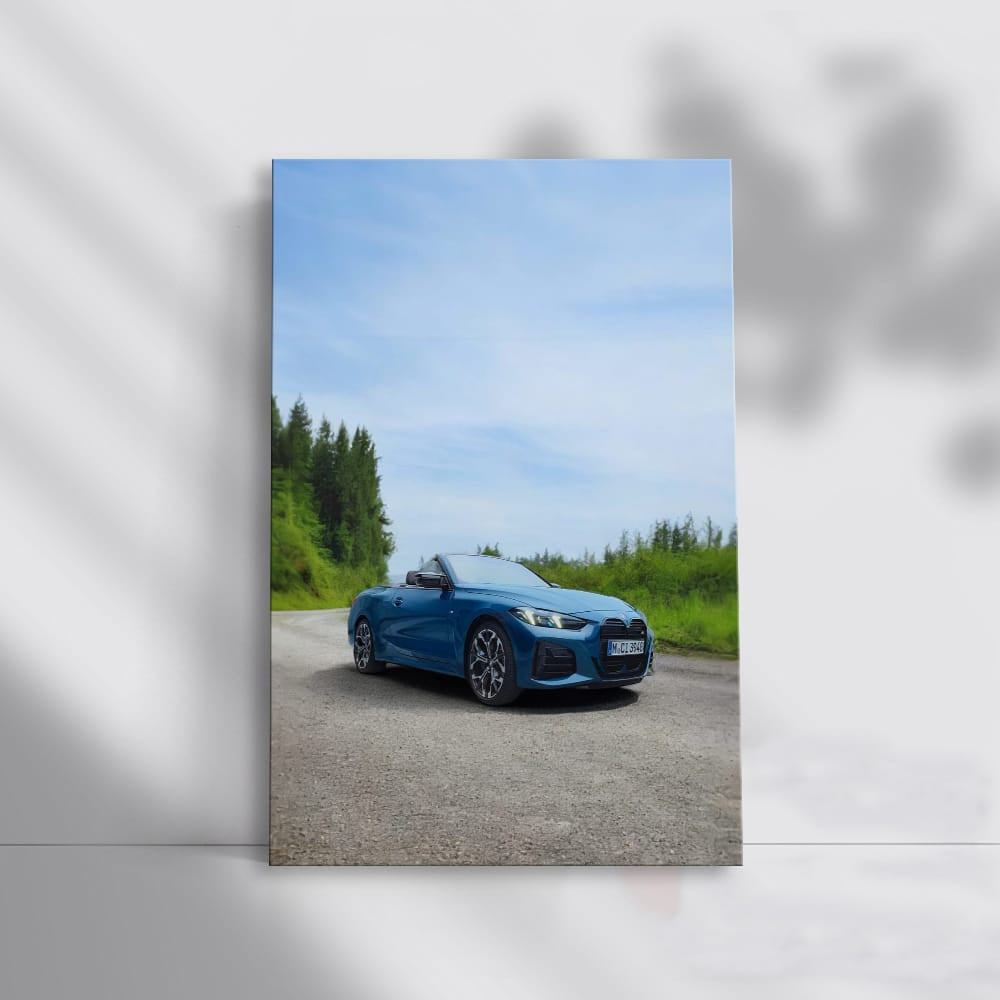 BMW M440i Blue Convertible - Sporty Elegance on Wheels