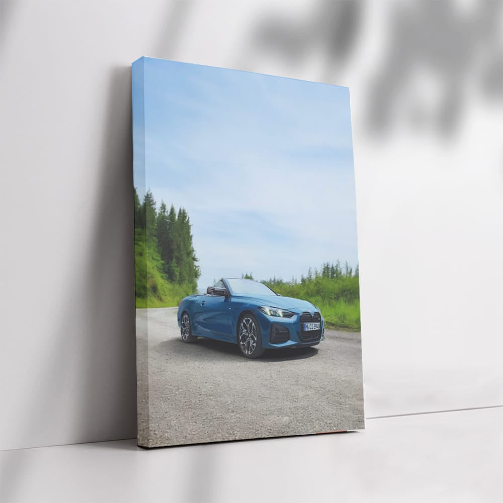 BMW M440i Blue Convertible - Sporty Elegance on Wheels