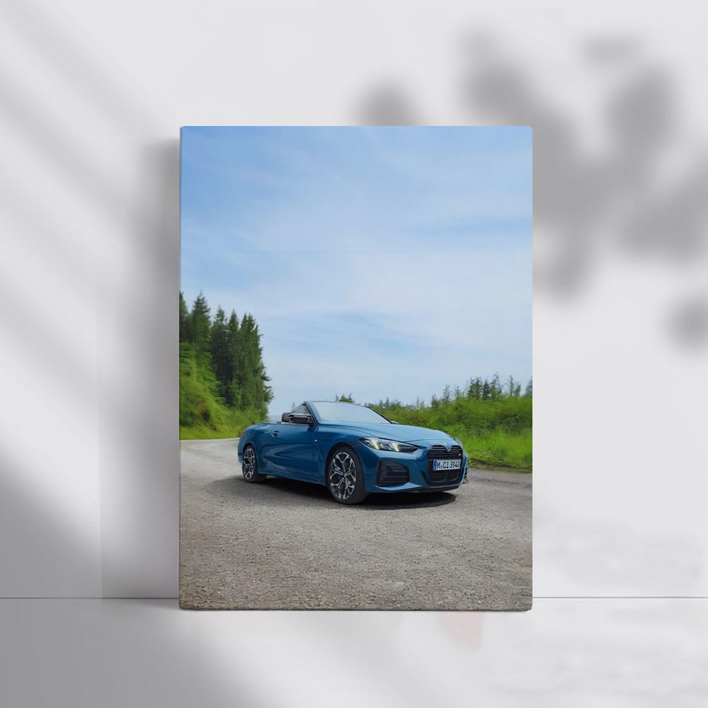 BMW M440i xDrive Cabriolet in Blue - Elegance Meets Power