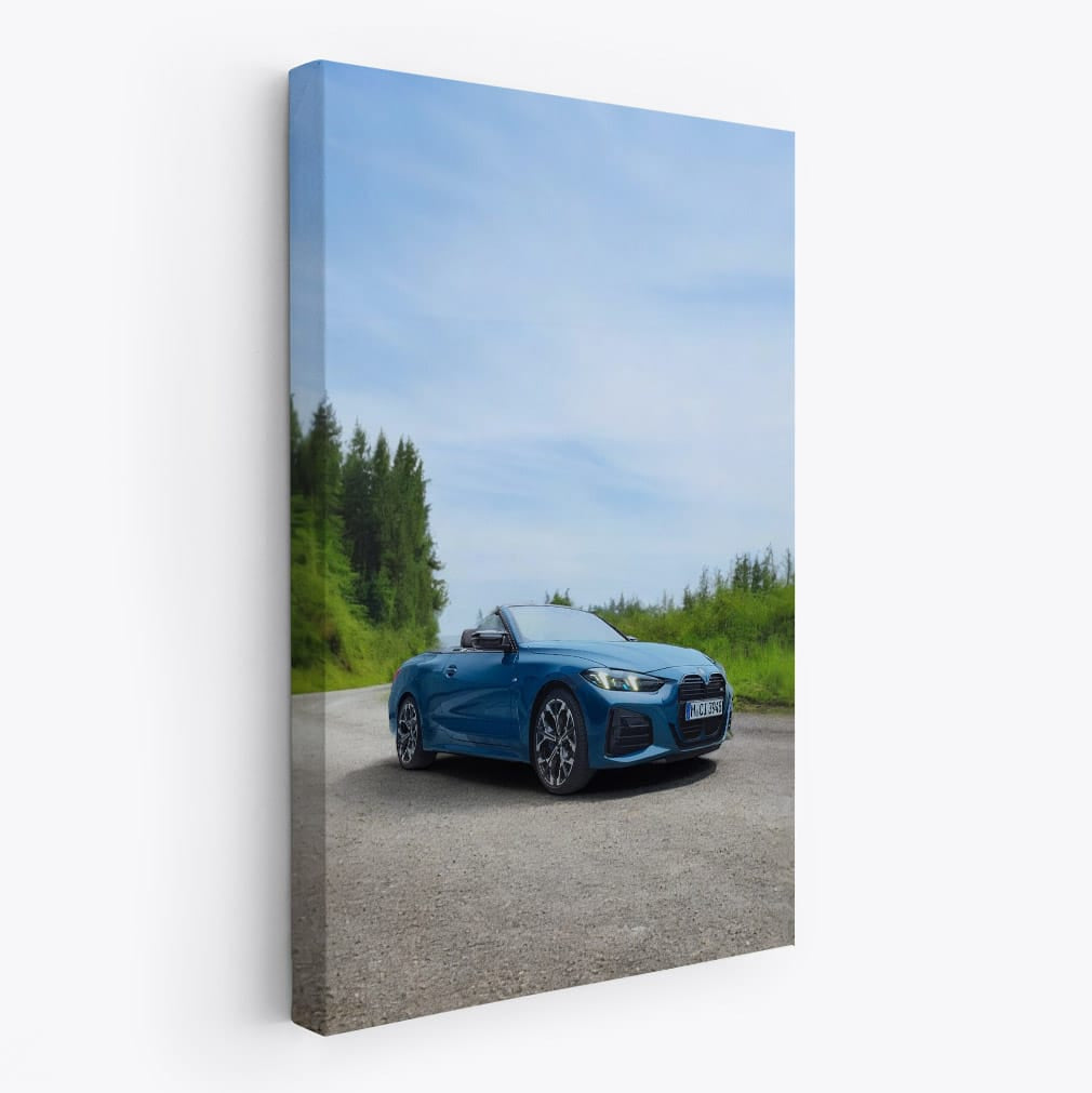BMW M440i xDrive Cabriolet in Blue - Elegance Meets Power