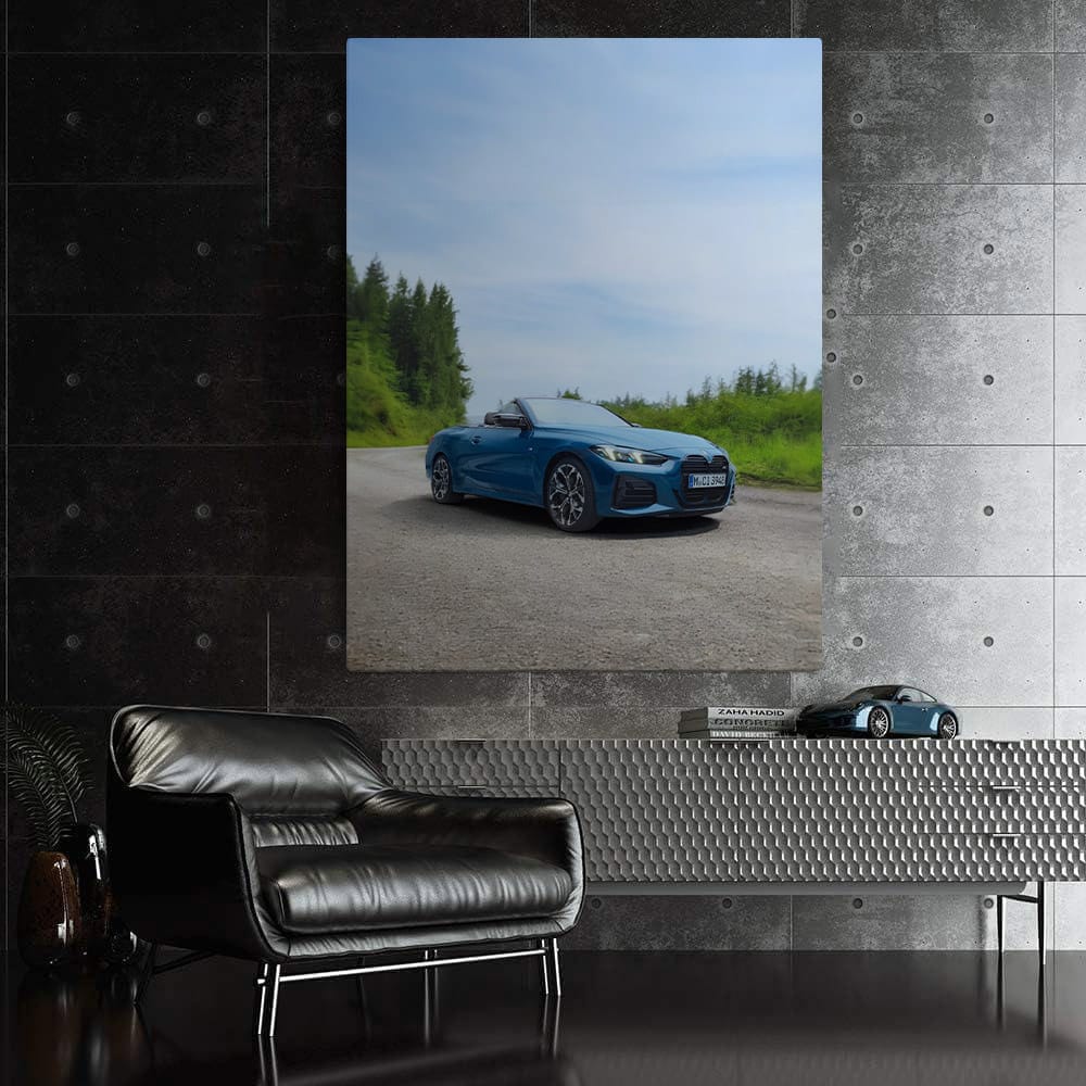 BMW M440i xDrive Cabriolet in Blue - Elegance Meets Power
