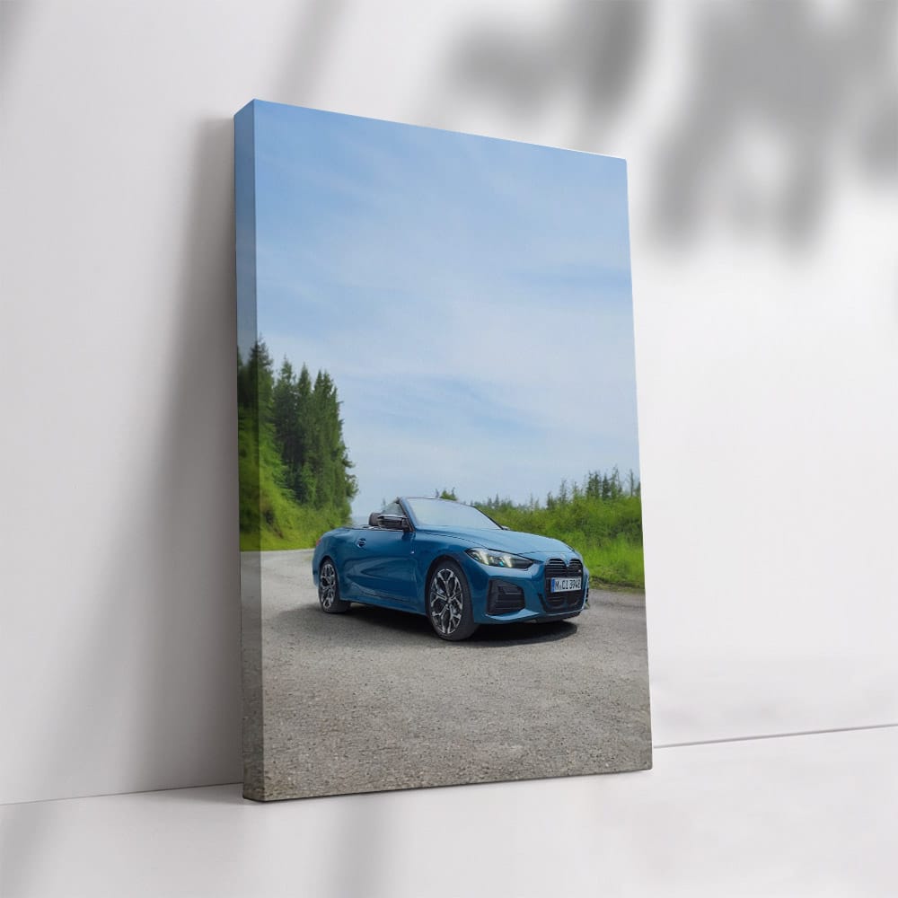 BMW M440i xDrive Cabriolet in Blue - Elegance Meets Power