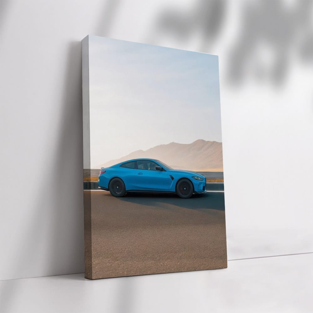 BMW M4 CS Riviera Blue 2 - Bold and Dynamic Performance