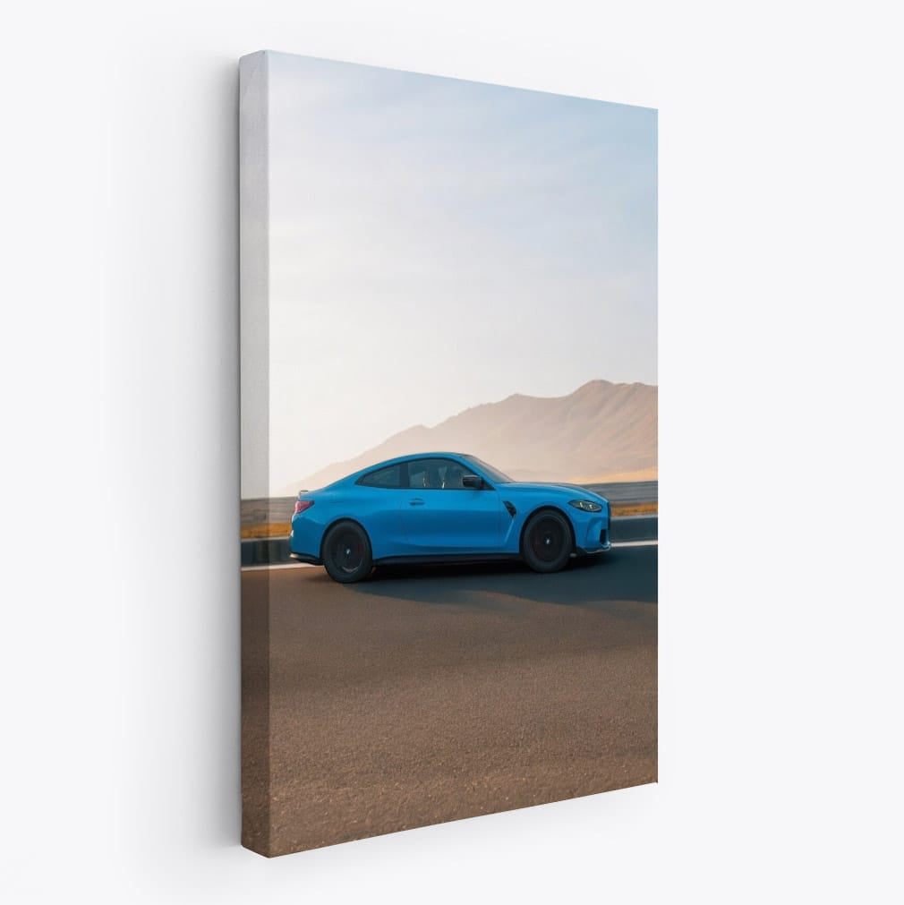 BMW M4 CS Riviera Blue 2 - Bold and Dynamic Performance