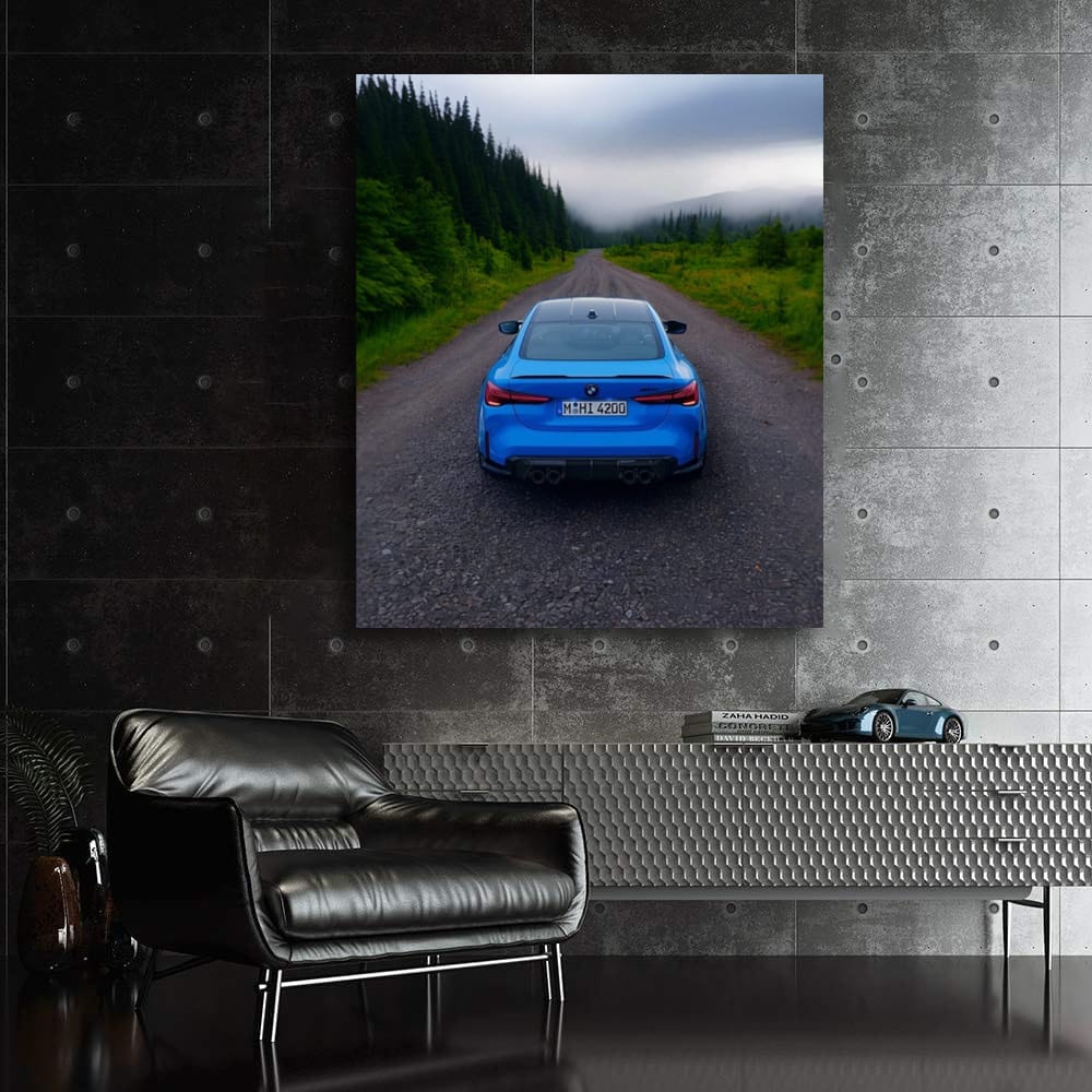 Riviera Blue BMW M4 CS - Bold Performance Icon