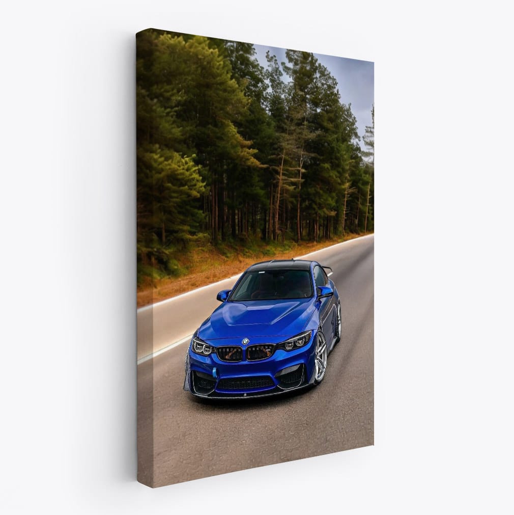 Dynamic Blue BMW M4 F82 - Elegance Meets Performance