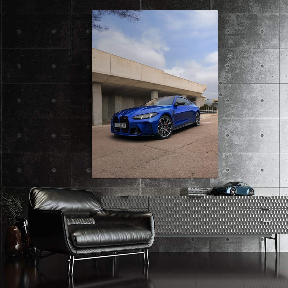 BMW M4 in Marina Bay Blue Metallic - Thrilling Elegance