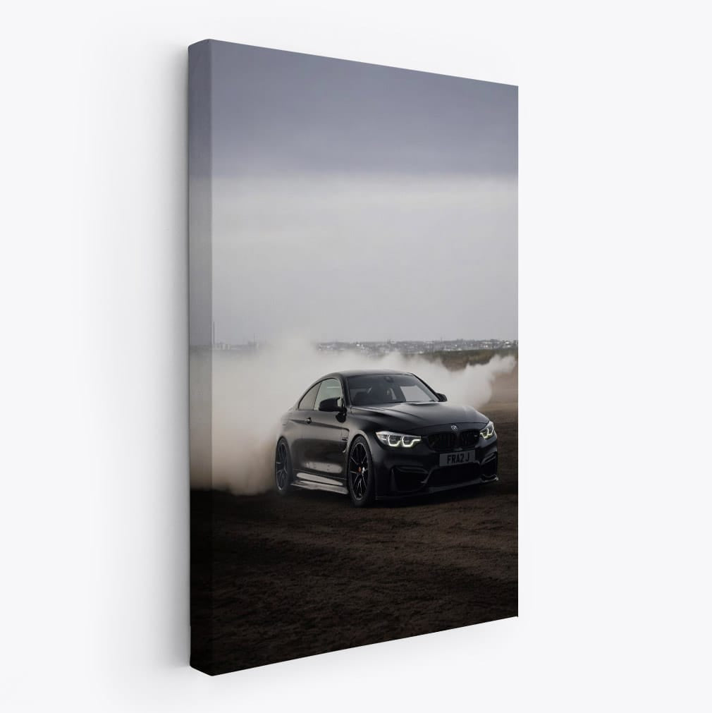 Sleek Black BMW M4 - Epitome of Power and Elegance