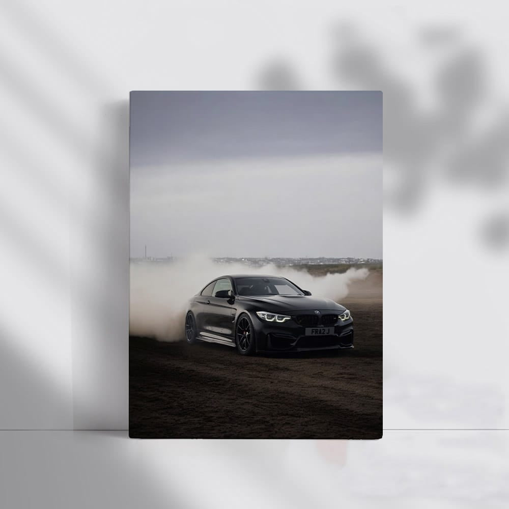 Sleek Black BMW M4 - Epitome of Power and Elegance