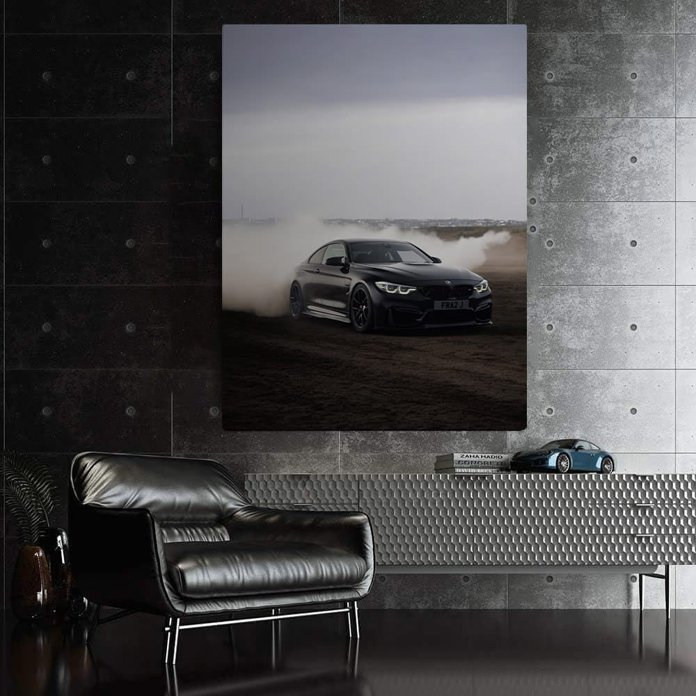 Sleek Black BMW M4 - Epitome of Power and Elegance