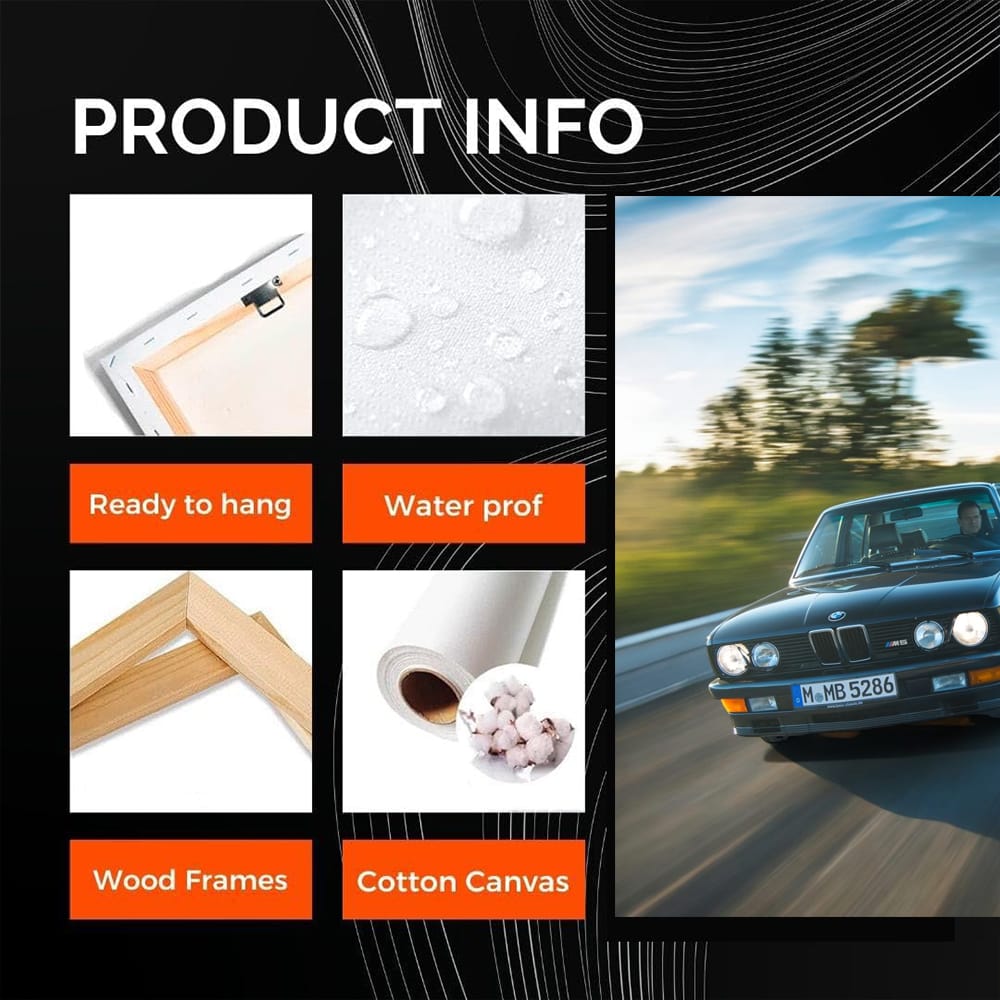 BMW E28 M5 in Motion - Iconic Performance Sedan