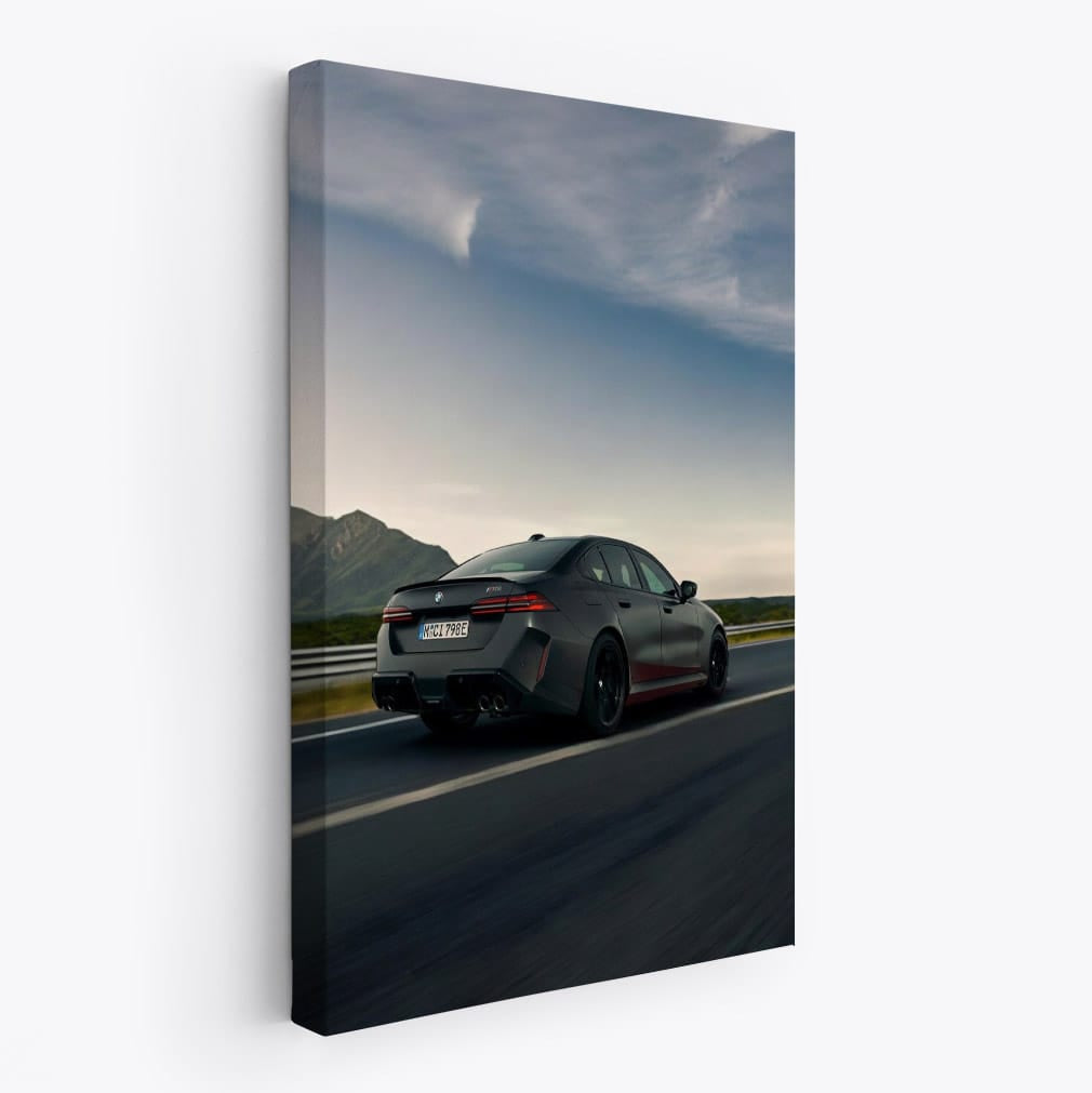 BMW M5 Sedan Gray - Sleek Elegance and Power Unleashed