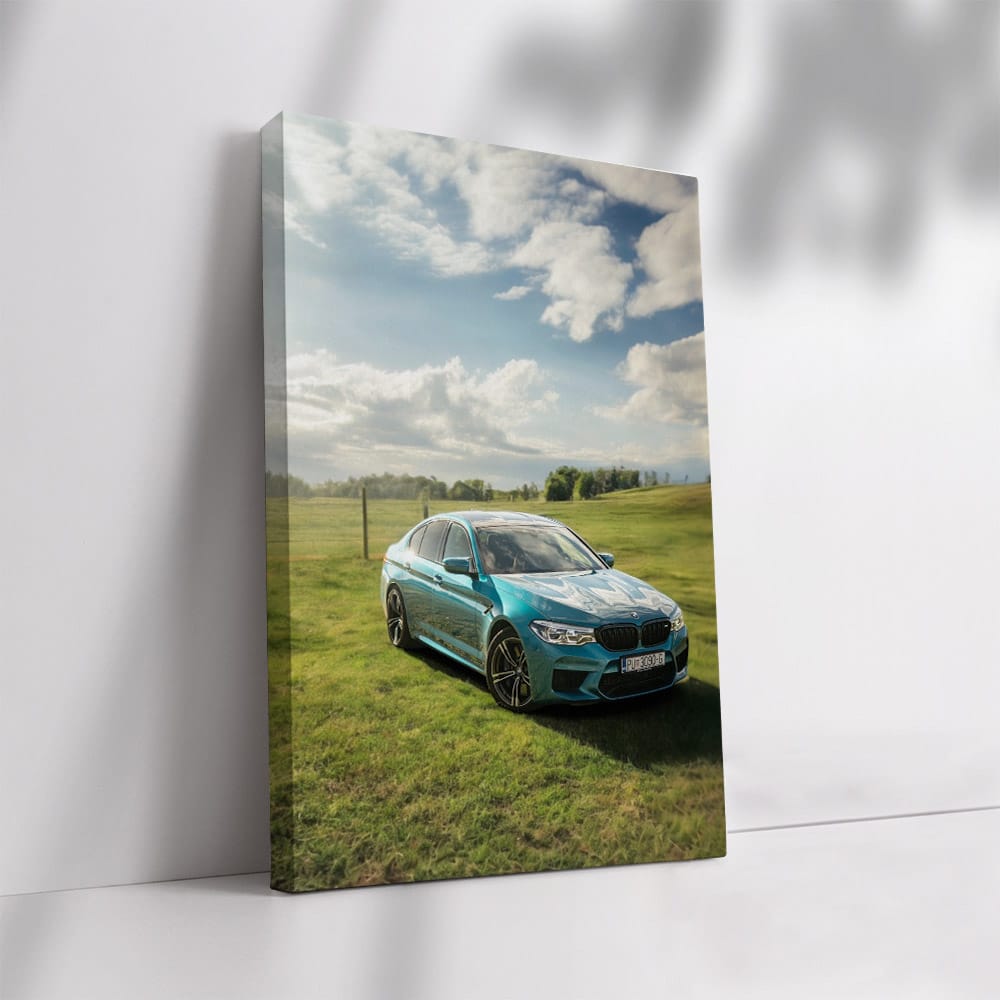 Green BMW M5 - Elegance Meets Power in Motion