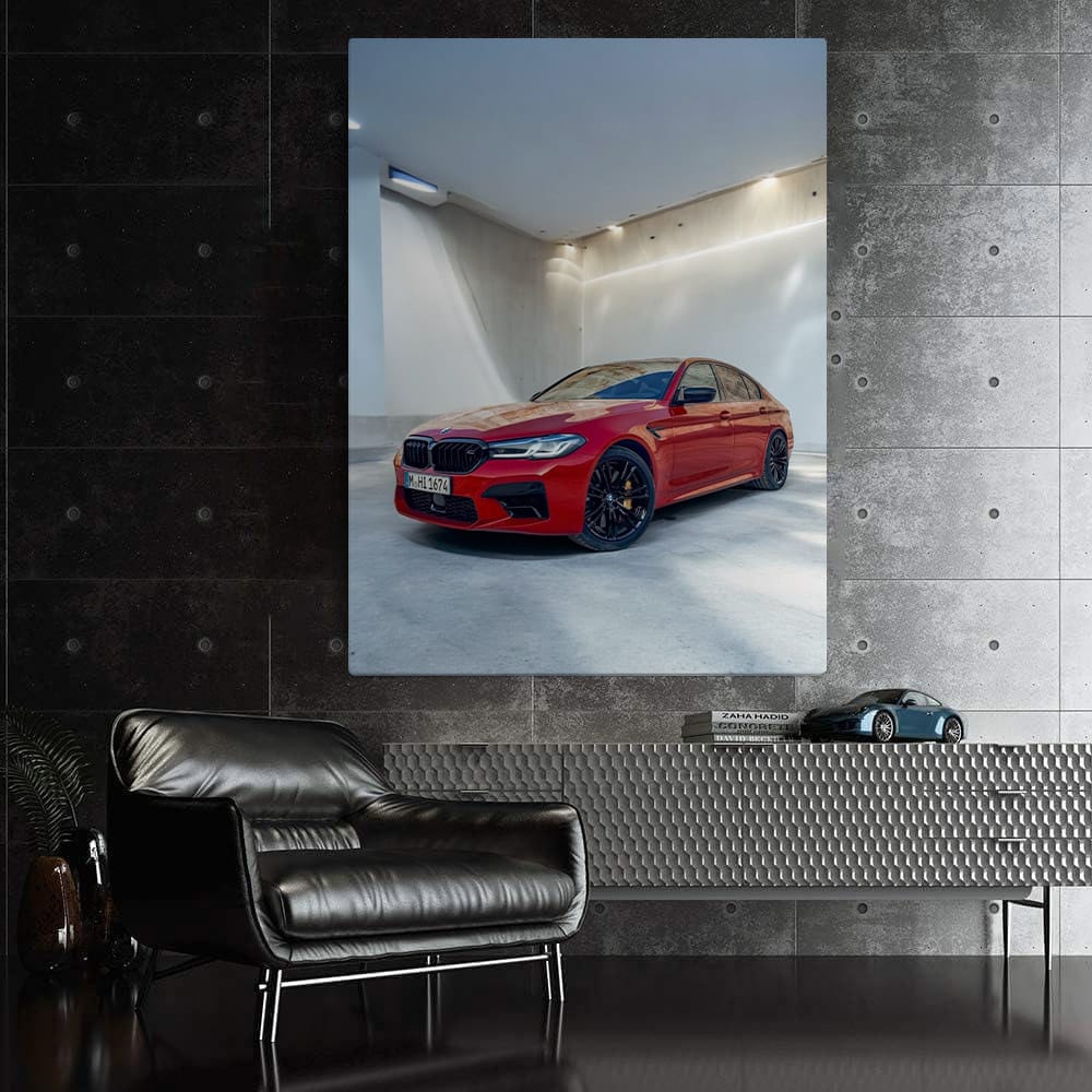 Red BMW M5: Power and Elegance in Motion