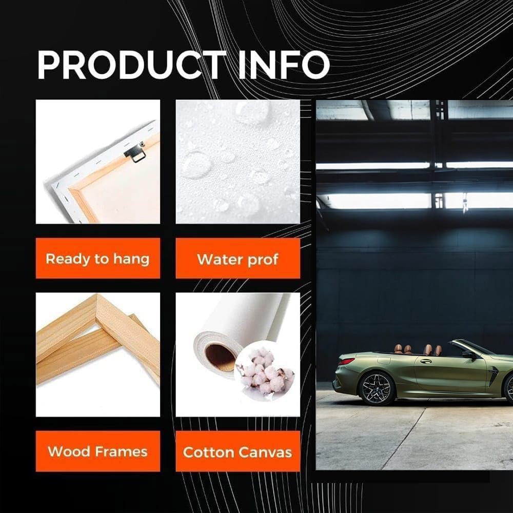 Green BMW M8 Competition Convertible with M xDrive - Pure Power