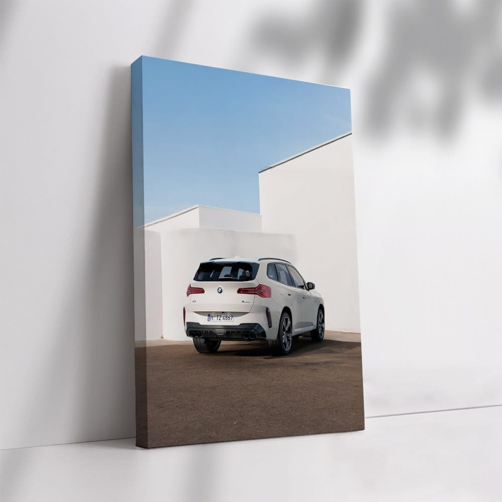 BMW X3 M50 White - Elegance and Power Unleashed