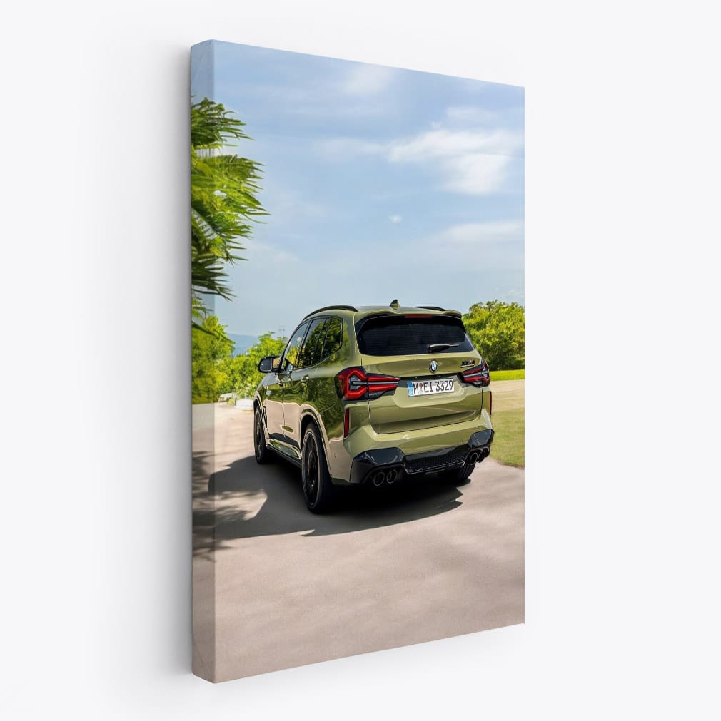 BMW X3 M Competition in Urban Green - Power Meets Style