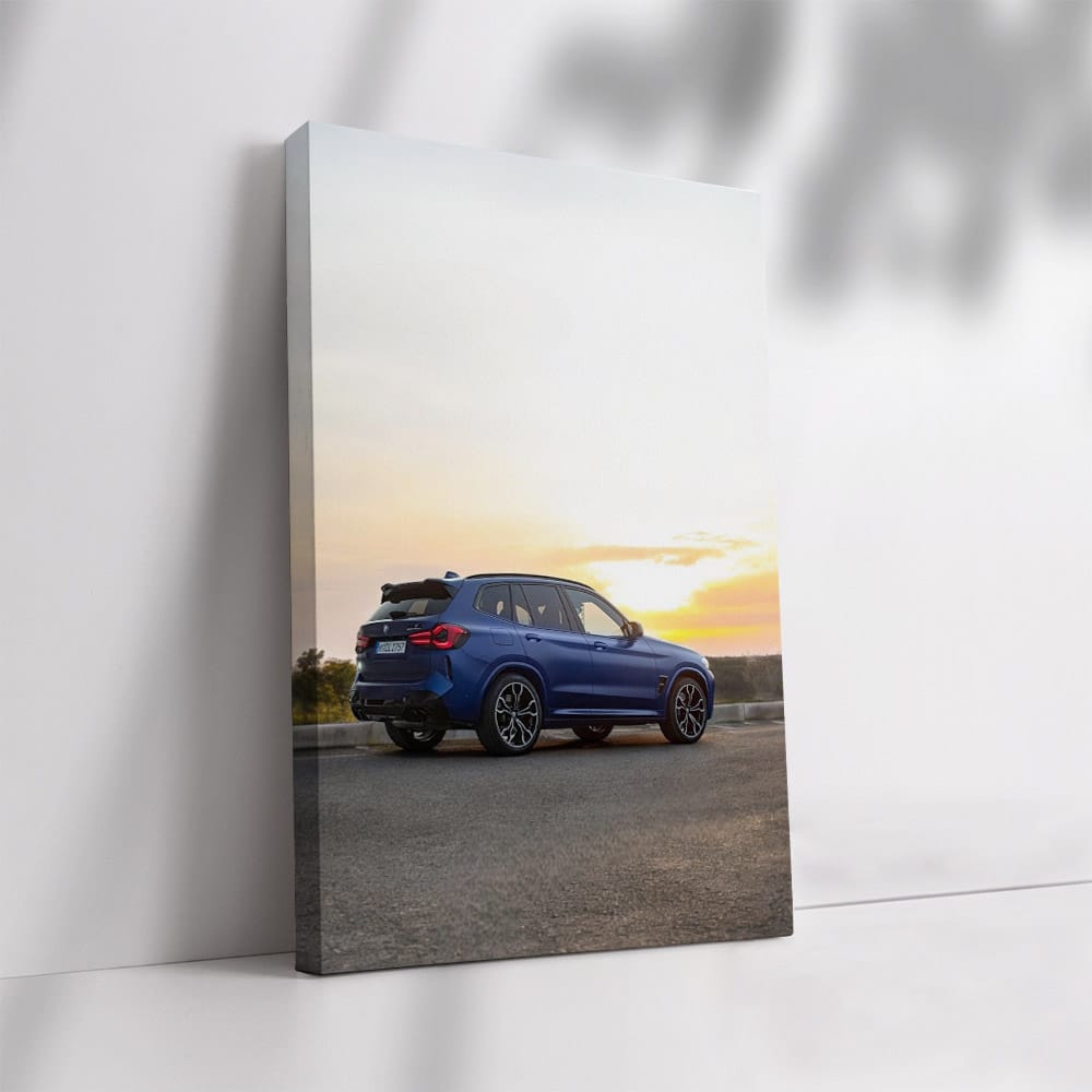 BMW X3 M in Blue - Dynamic Elegance Unleashed