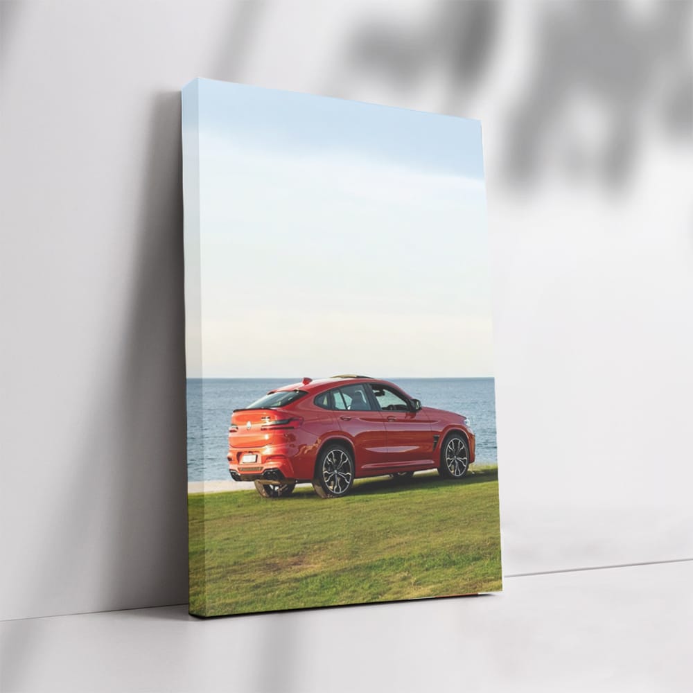 BMW X4 M Competition in Red Orange - Power Meets Style