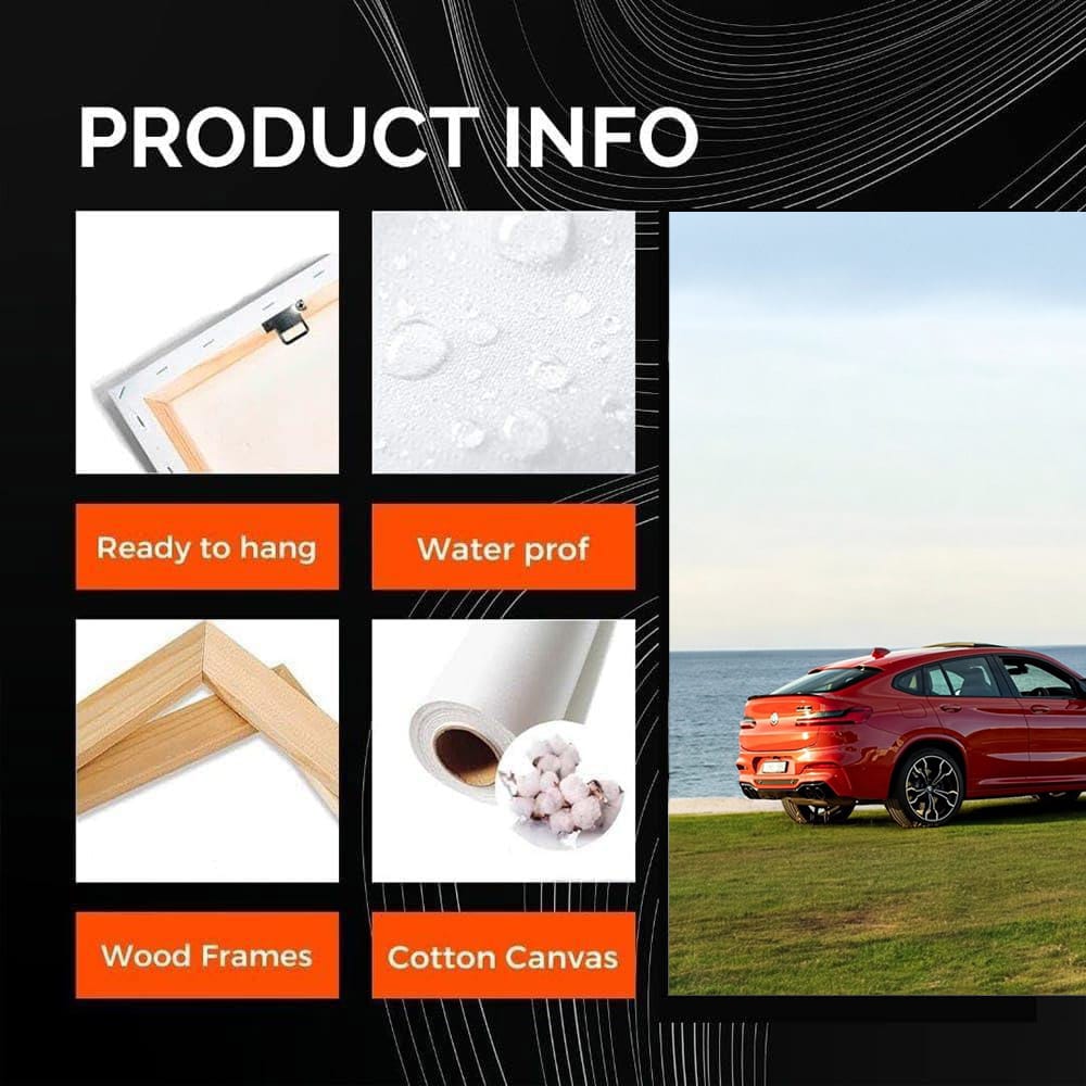 Vibrant BMW X4 M Competition in Orange - Power and Style