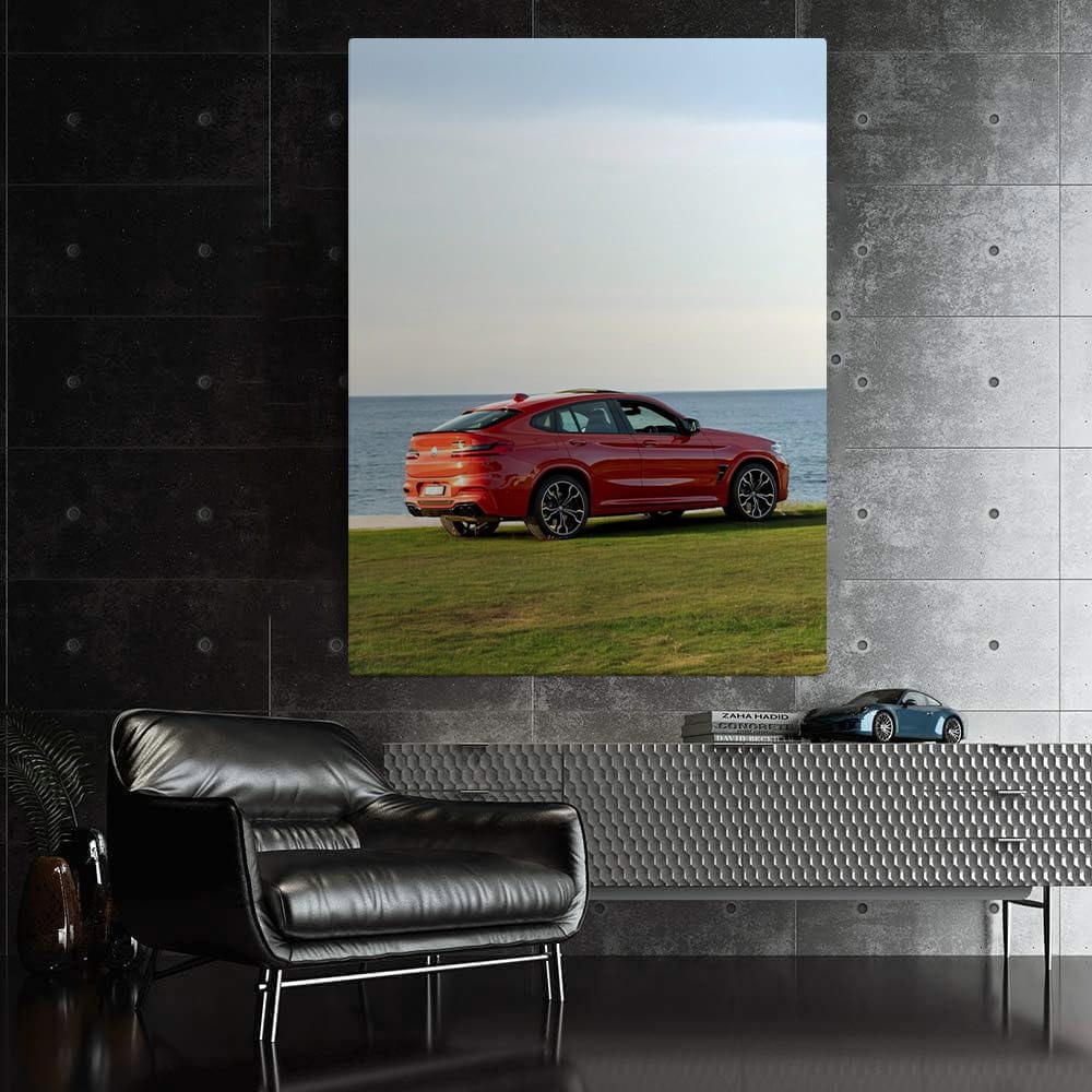 Vibrant BMW X4 M Competition in Orange - Power and Style