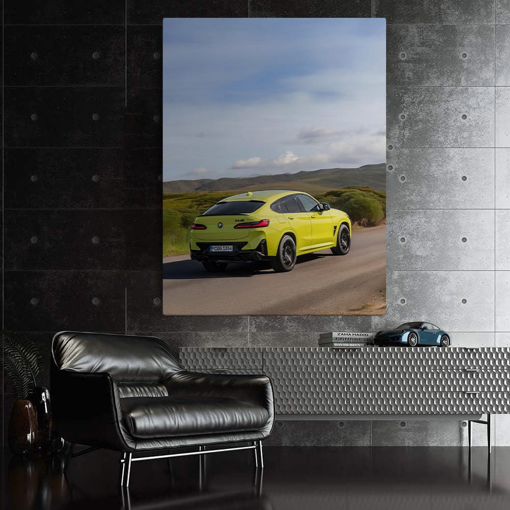 BMW X4 M Competition in Yellow - Bold and Dynamic Drive