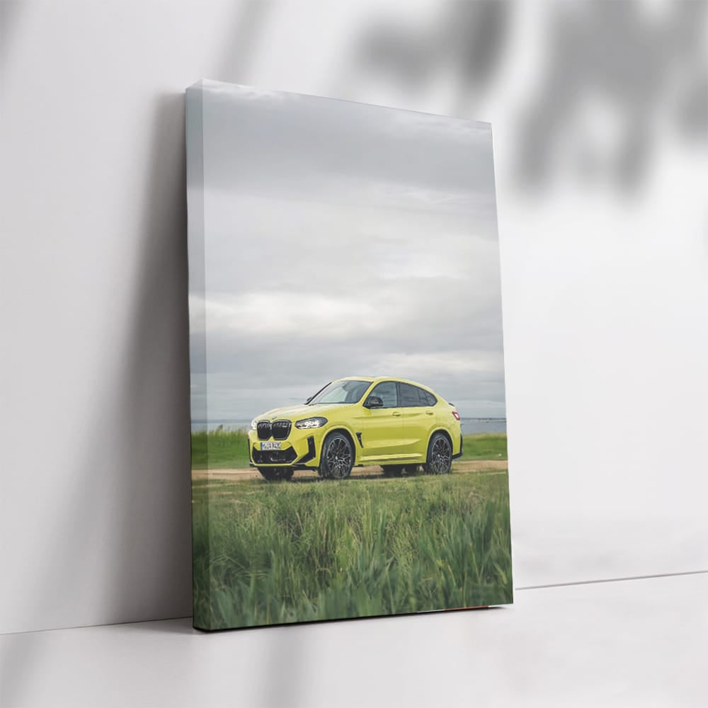 BMW X4 M Competition in Yellow - Ultimate Performance SUV