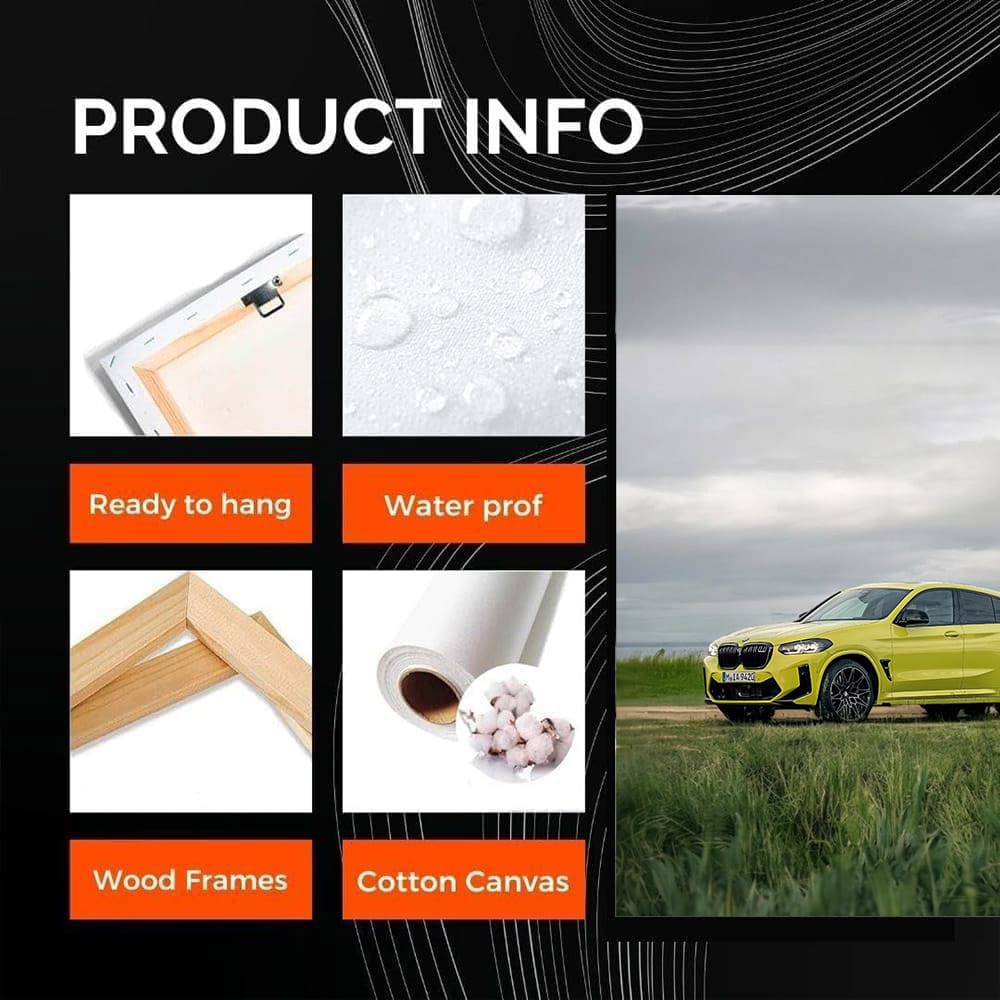 BMW X4 M Competition - Vivid Yellow, Unleash Power