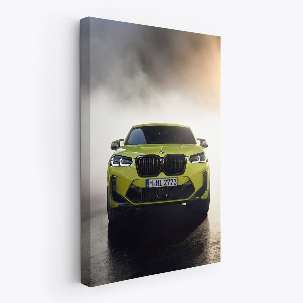 BMW X4 M in Vibrant Yellow - Bold, Sporty Statement