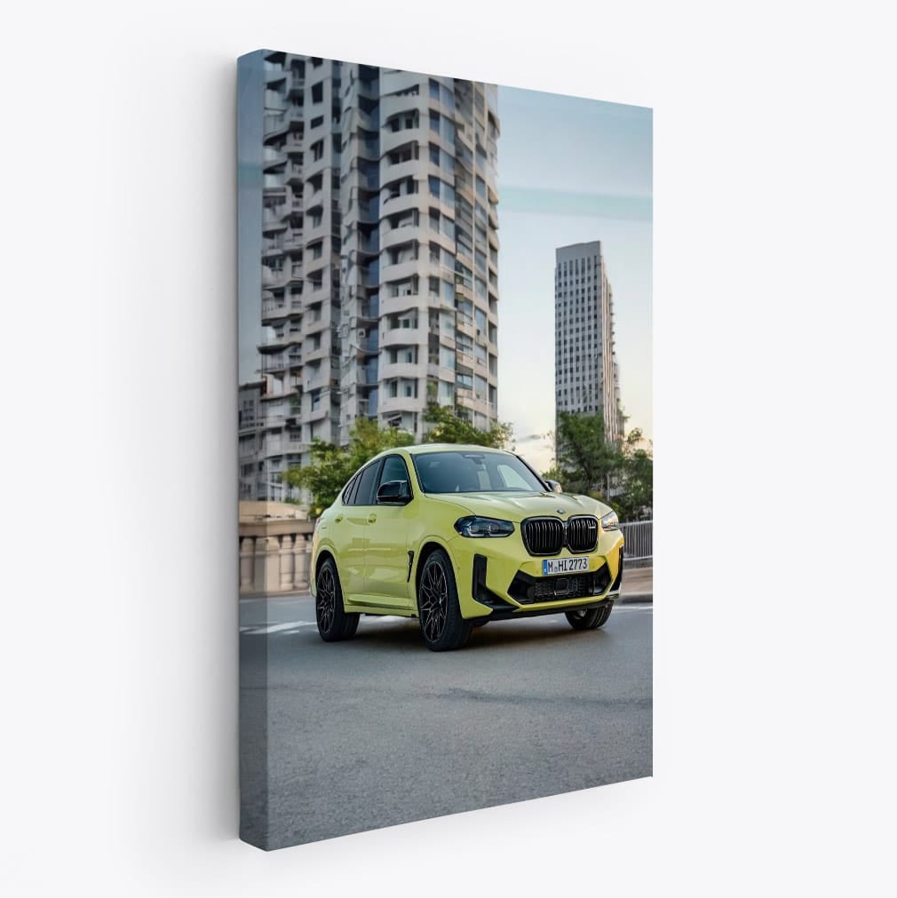 BMW X4 M in Yellow - Sporty and Dynamic Elegance