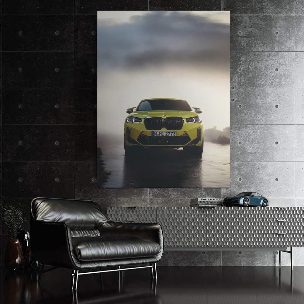 BMW X4 M in Yellow - Bold and Dynamic Driving Experience