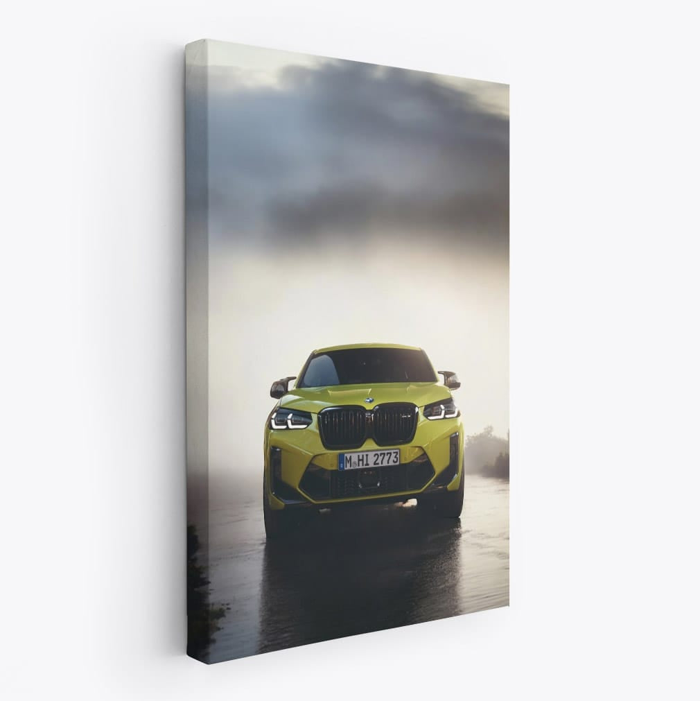 BMW X4 M in Yellow - Bold and Dynamic Driving Experience