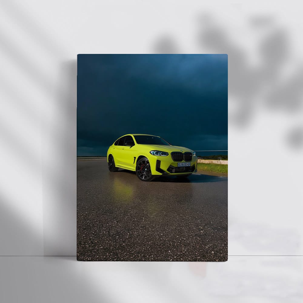 BMW X4 M in Yellow - Dynamic Elegance and Bold Performance