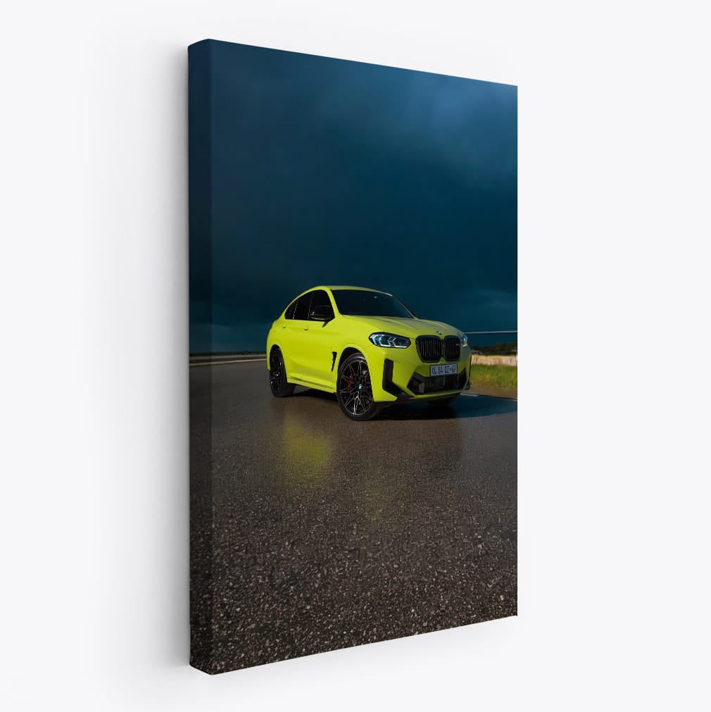 BMW X4 M in Yellow - Dynamic Elegance and Bold Performance