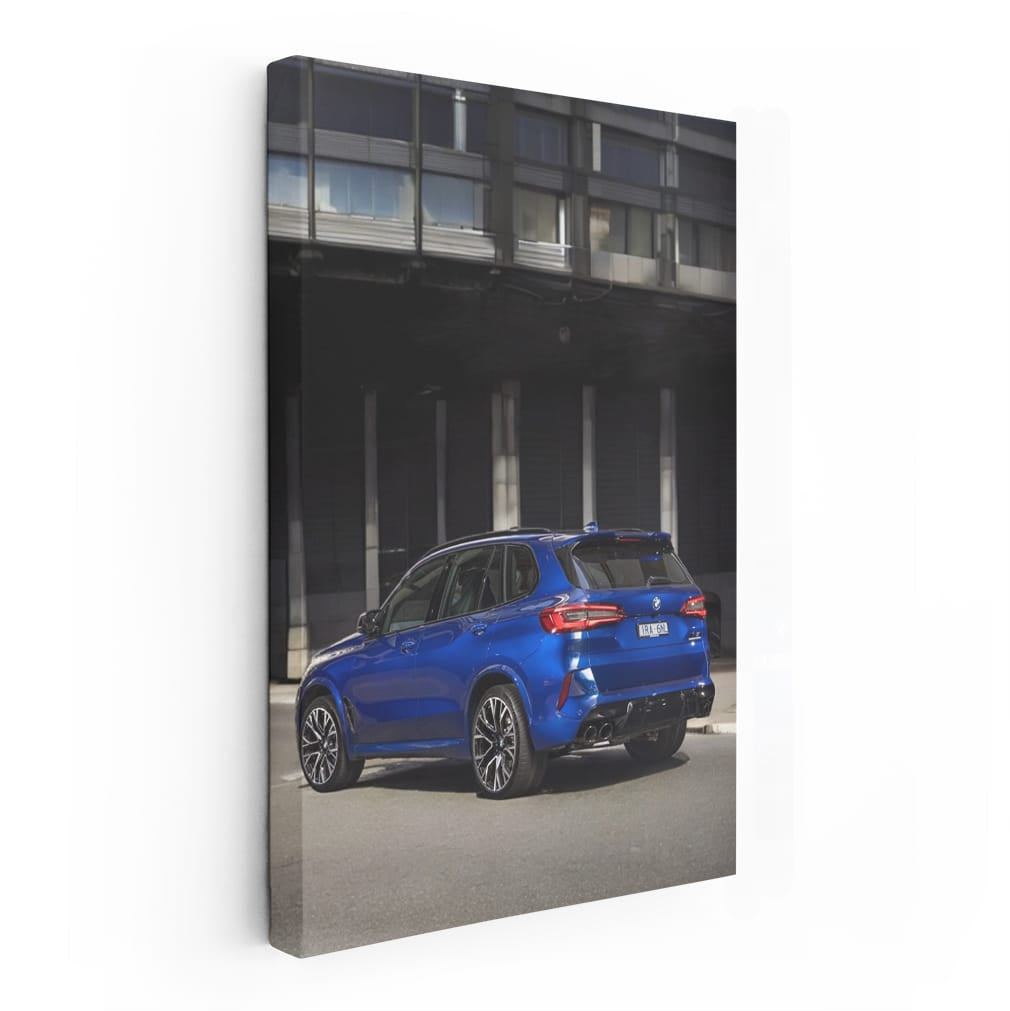 Dark Blue BMW X5 M - Power Meets Elegance