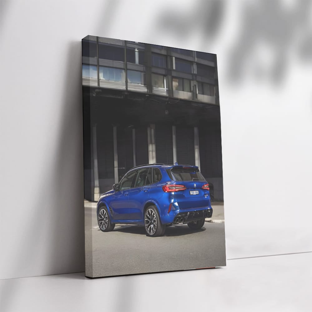 Dark Blue BMW X5 M - Power Meets Elegance