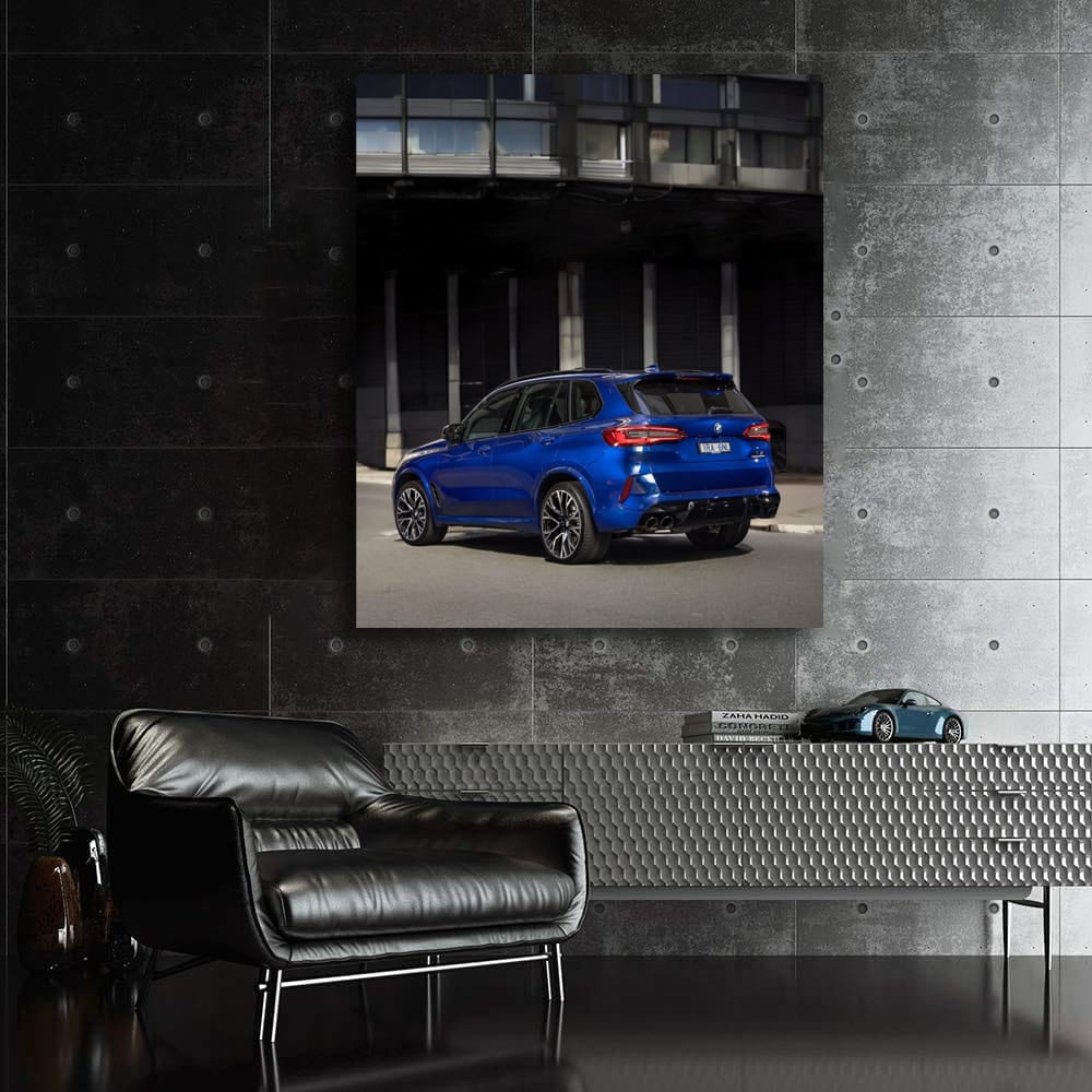 Dark Blue BMW X5 M - Power Meets Elegance