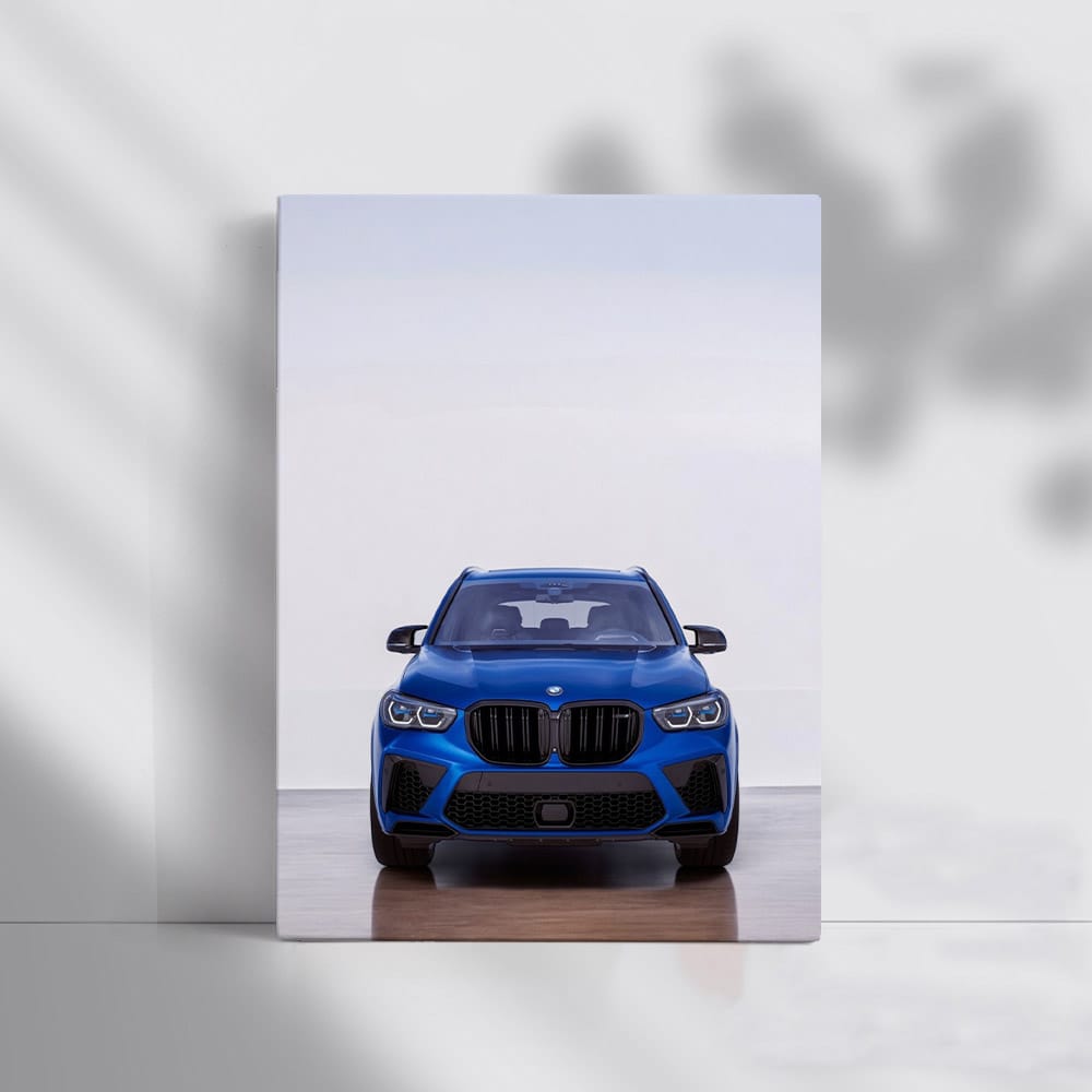 BMW X5 M Competition in Blue - Power and Elegance in Motion