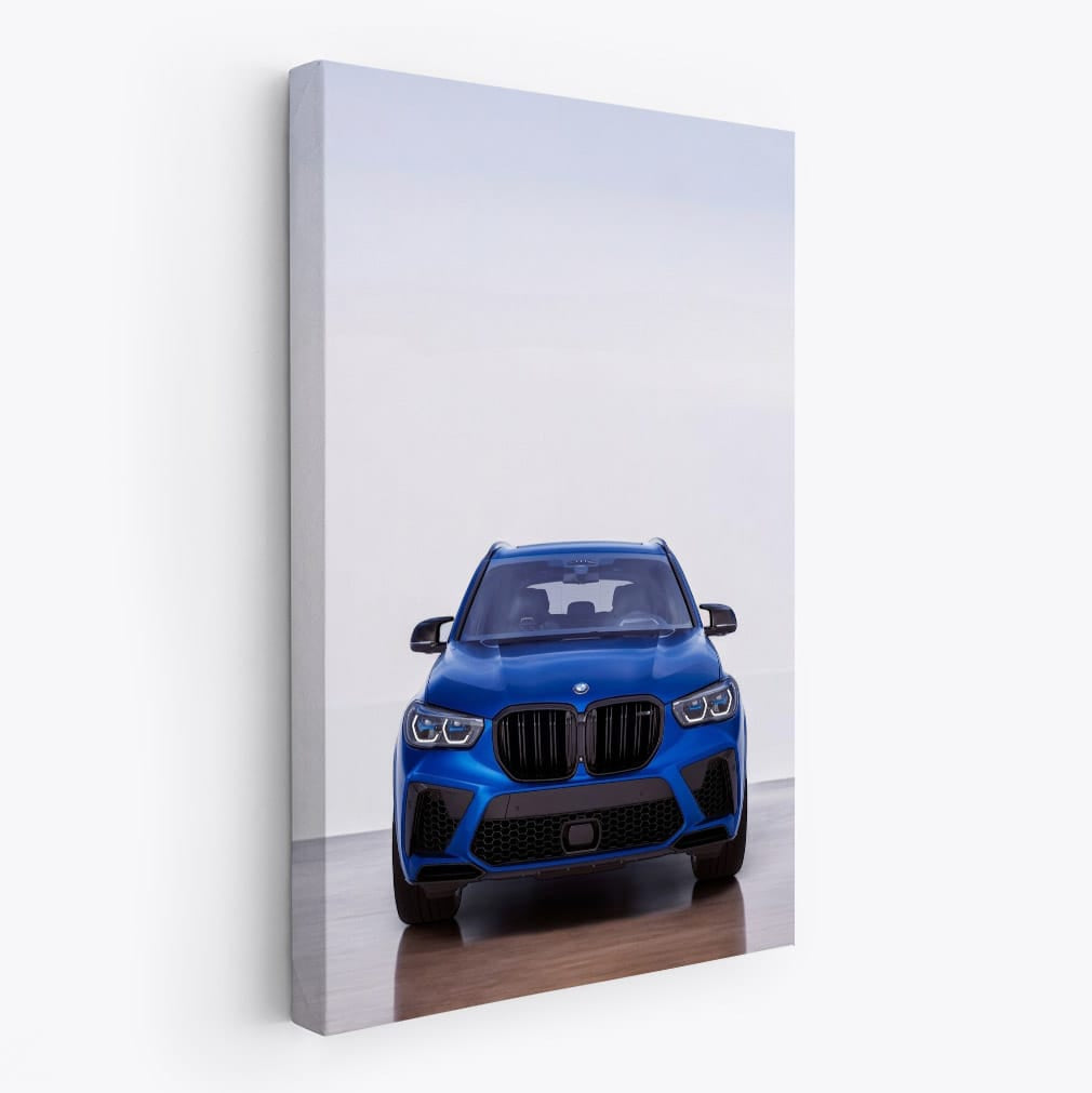 BMW X5 M Competition in Blue - Power and Elegance in Motion