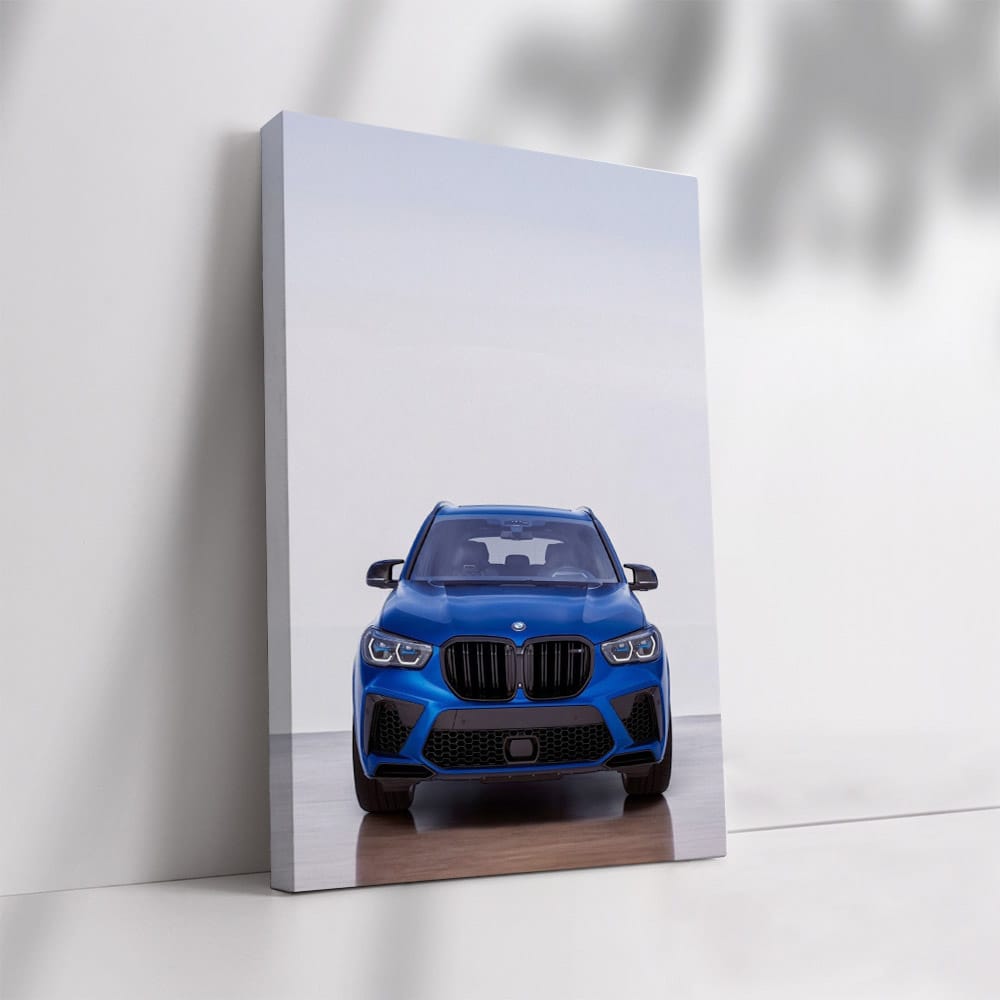 BMW X5 M Competition in Blue - Power and Elegance in Motion