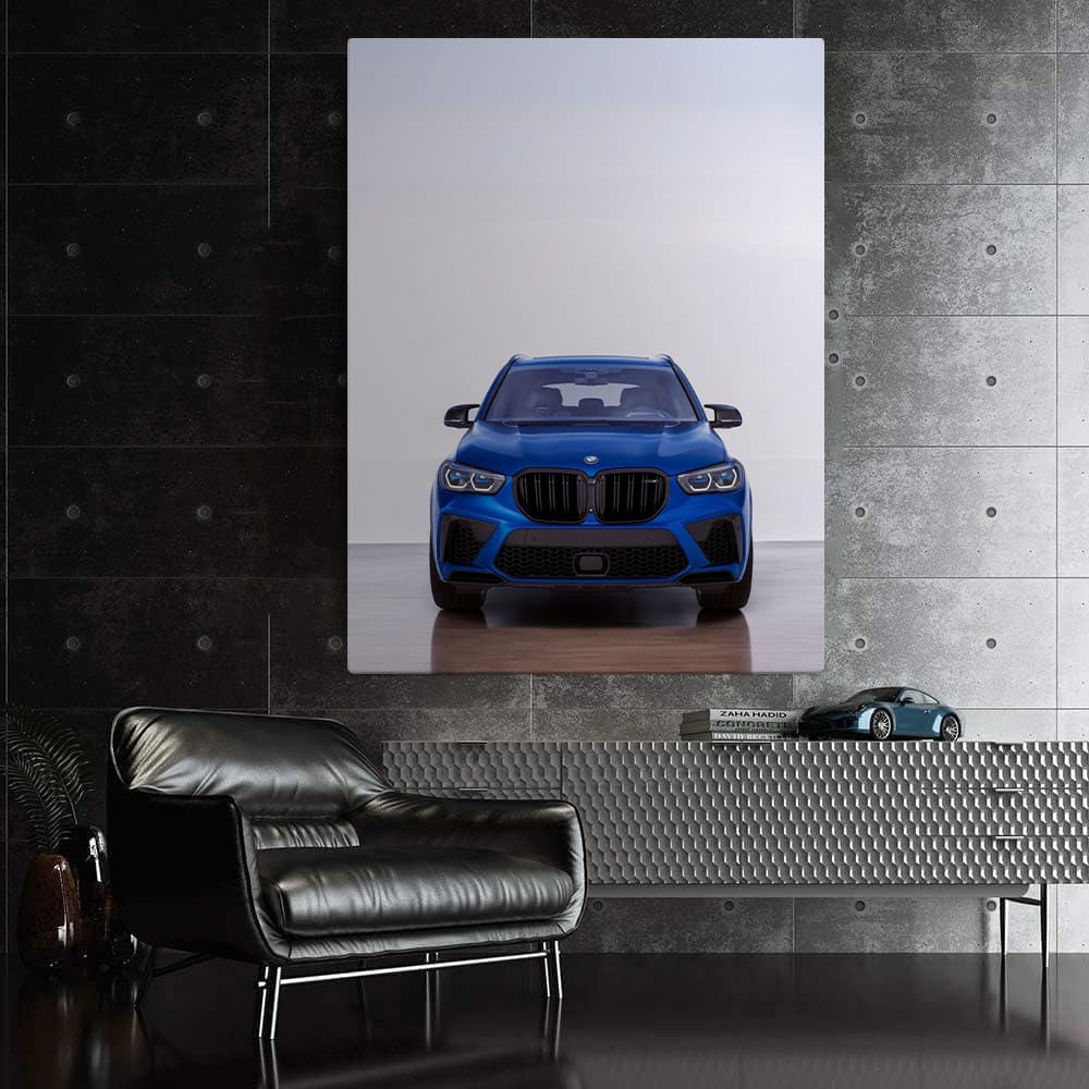 BMW X5 M Competition in Blue - Power and Elegance in Motion
